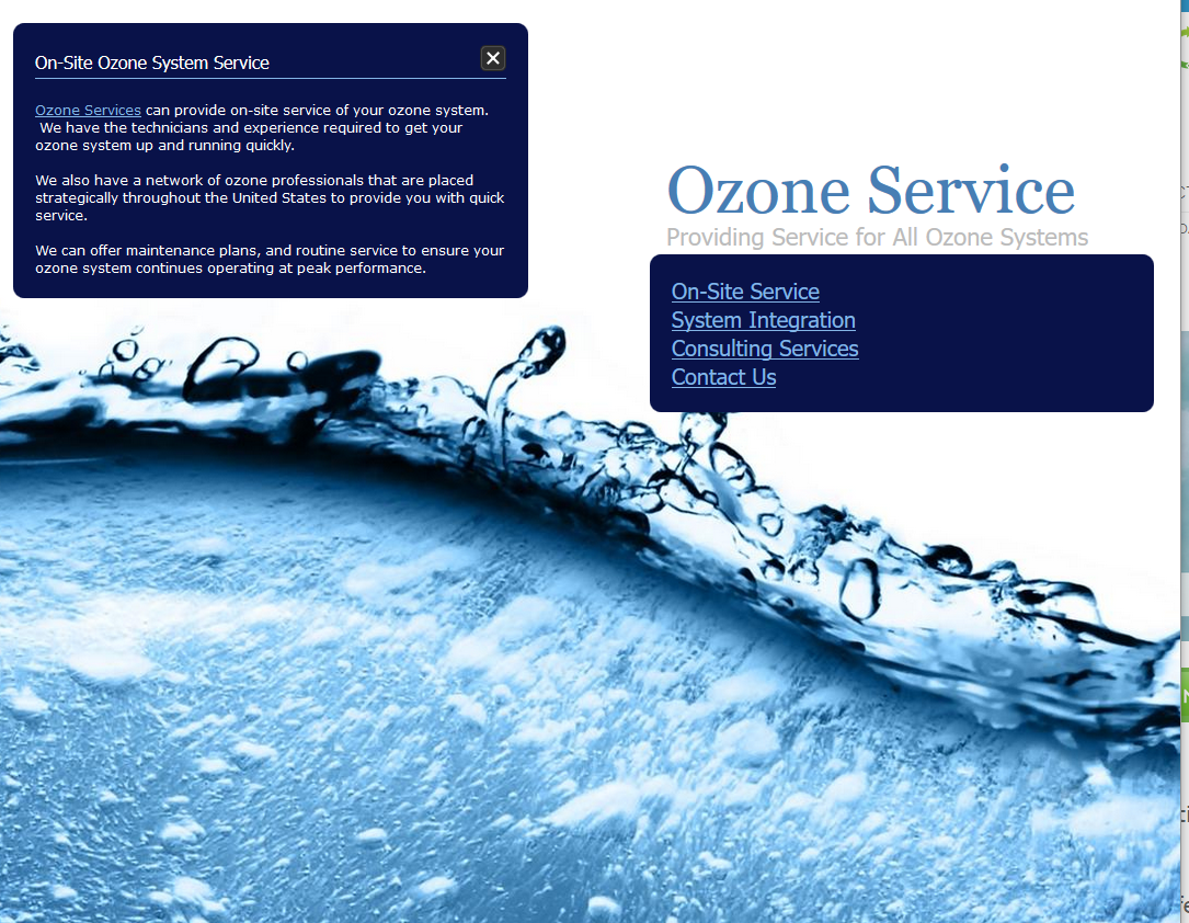 On Site Ozone System Service Oxidation Technologies News