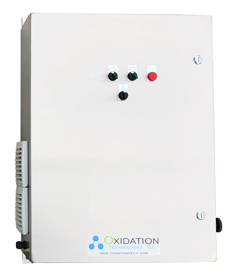 OXG-40 ozone generator built to UL-508 standards.