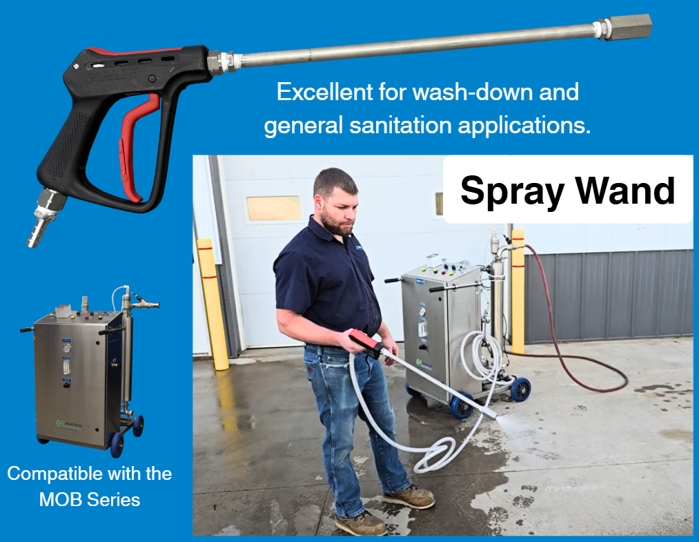 Spray Wand Oxidation Technologies Ozone Water applications