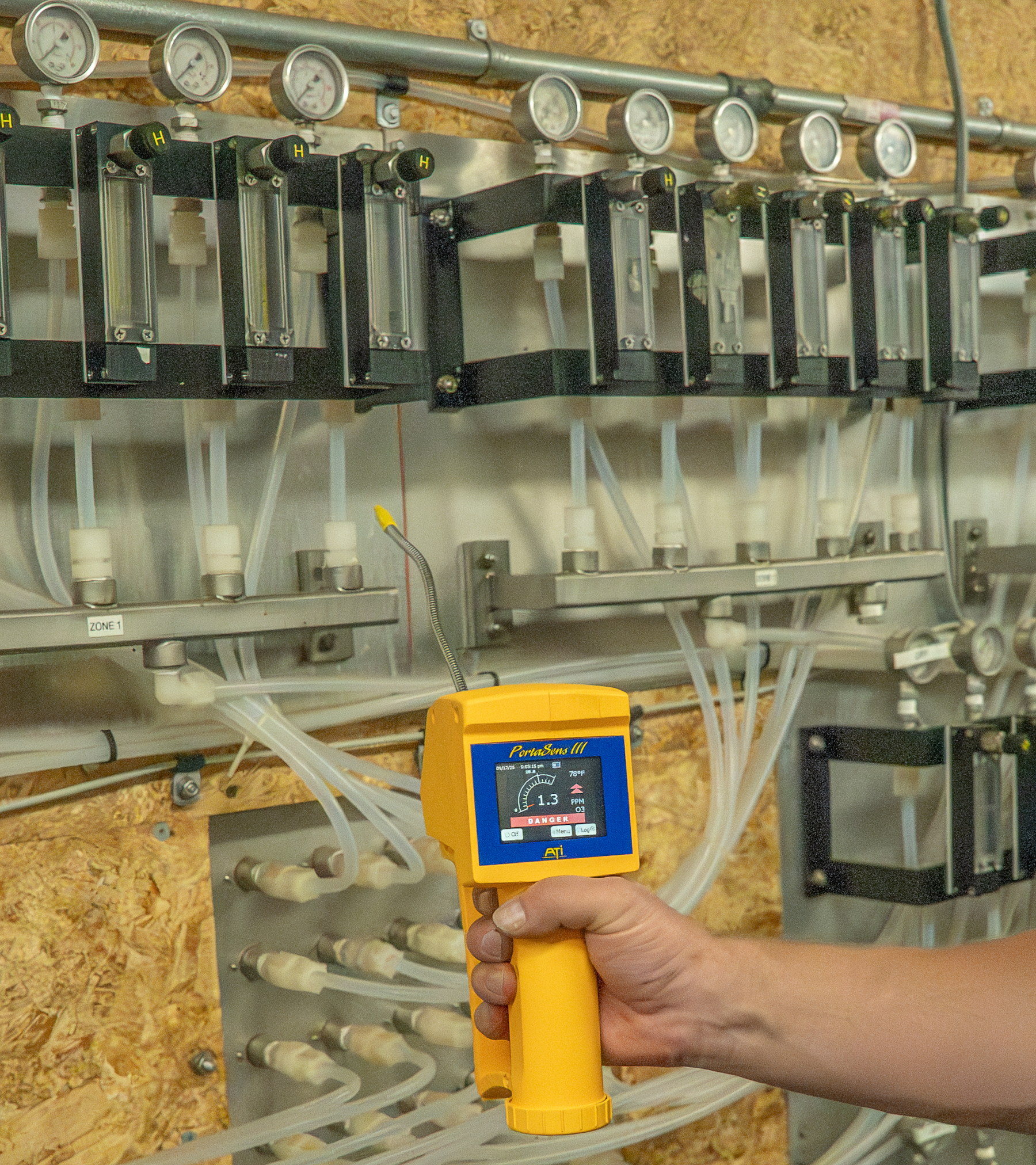 D-16 for ozone leak detection