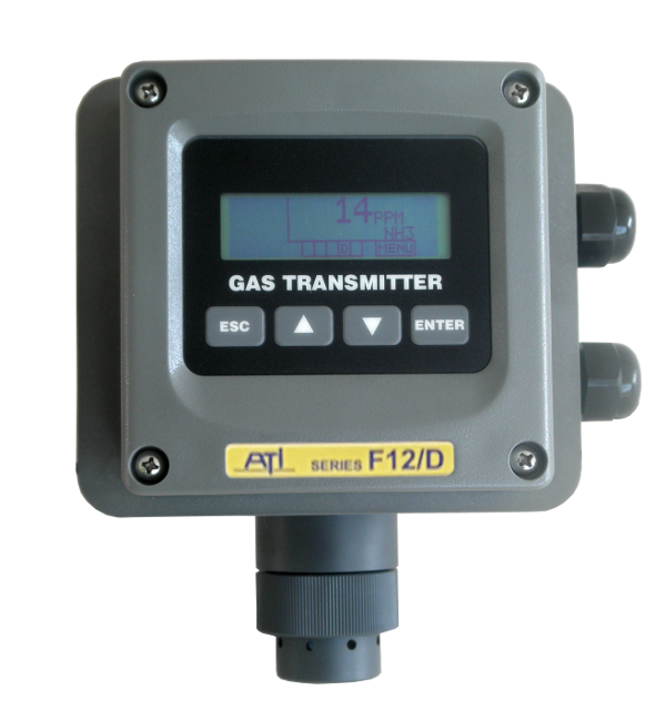 F12-D Gas Monitor with Remote Sensor Holder & Junction Box