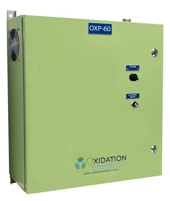 OXP-60 ozone generator
60 g/hr ozone production from oxygen in a rugged configuration