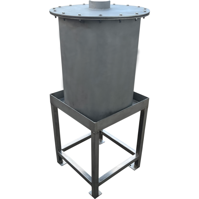 CDU-10k ozone destruct unit shown on provided stand
