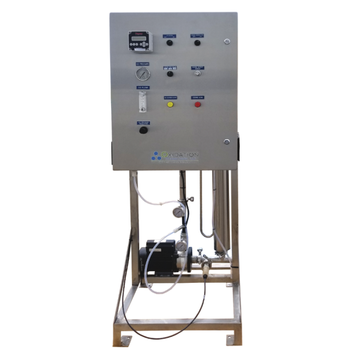 OST-40 Ozone injection system with optional dissolved ozone meter