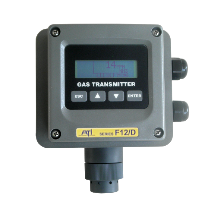 F12-D Gas Monitor with Integral Sensor Holder
