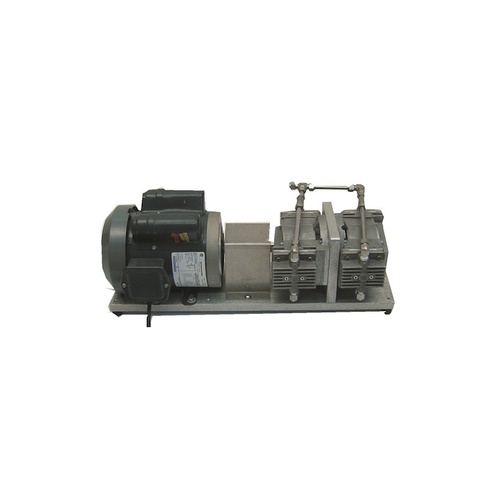 Ozone gas compressor with high flow or high pressure