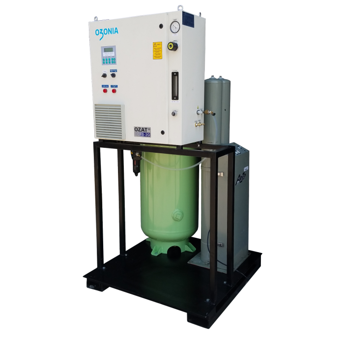 Produce 190 g/hr ozone at 9% by weight