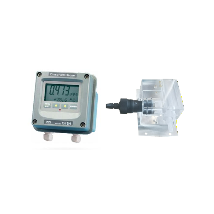 Q45H/64 Dissolved ozone transmitter with constant head flowcell