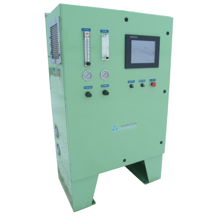 Modular ozone system for in situ chemical oxidation