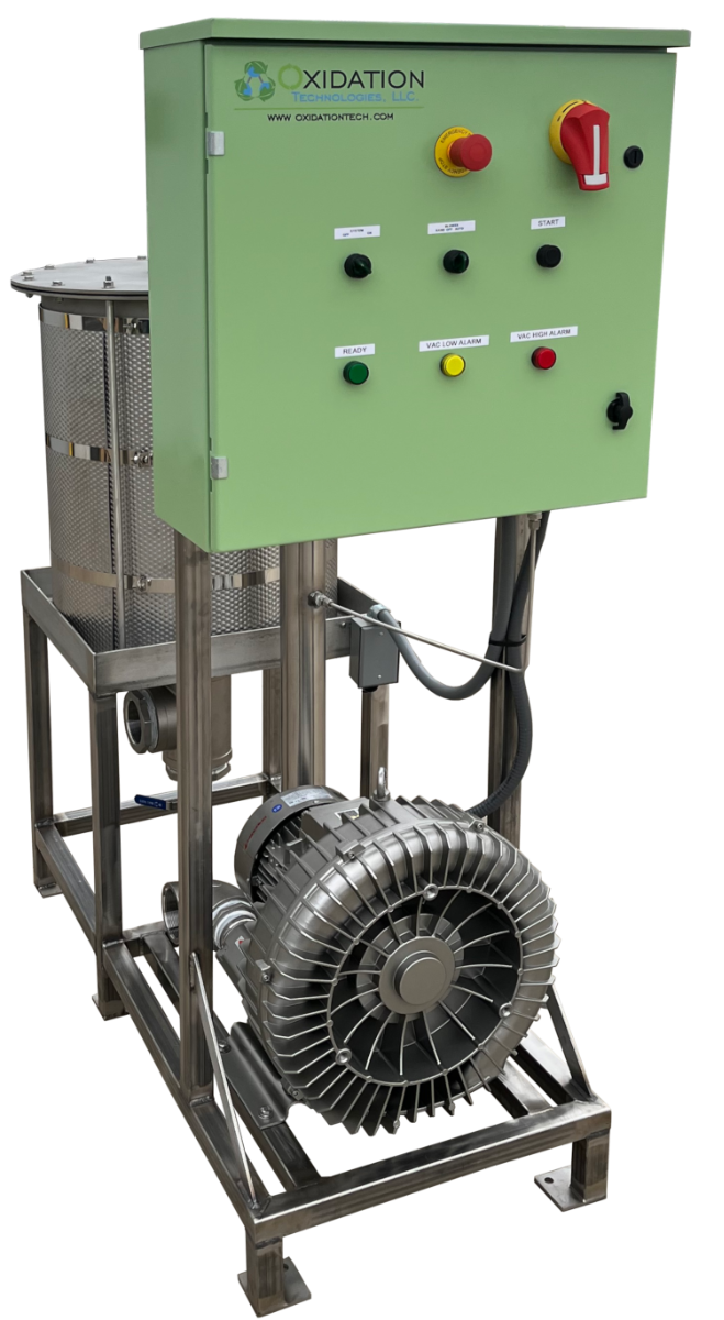 CDU-10K ozone scrubber with blower