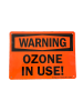 Ozone Warning Sign