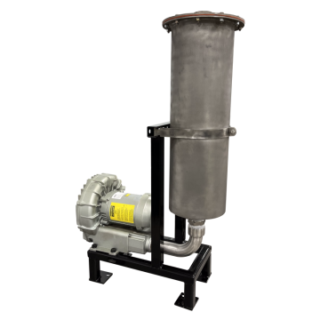 Ozone Scrubber with blower fan