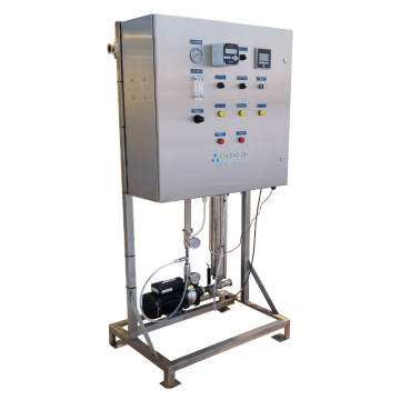 OST-80 ozone injection system with dissolved ozone and ORP sensor options