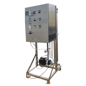 OST-30 Ozone Water System shown with optional Dissolved Ozone Meter