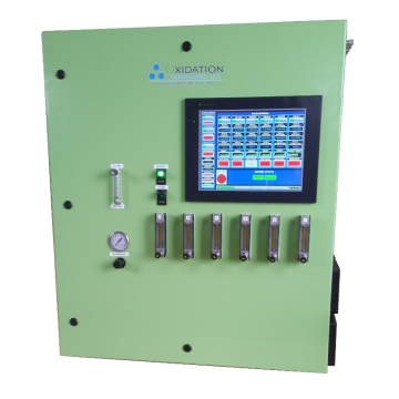 Ozone ground water remediation system