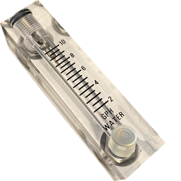 0-10 GPM Flowmeter without Valve