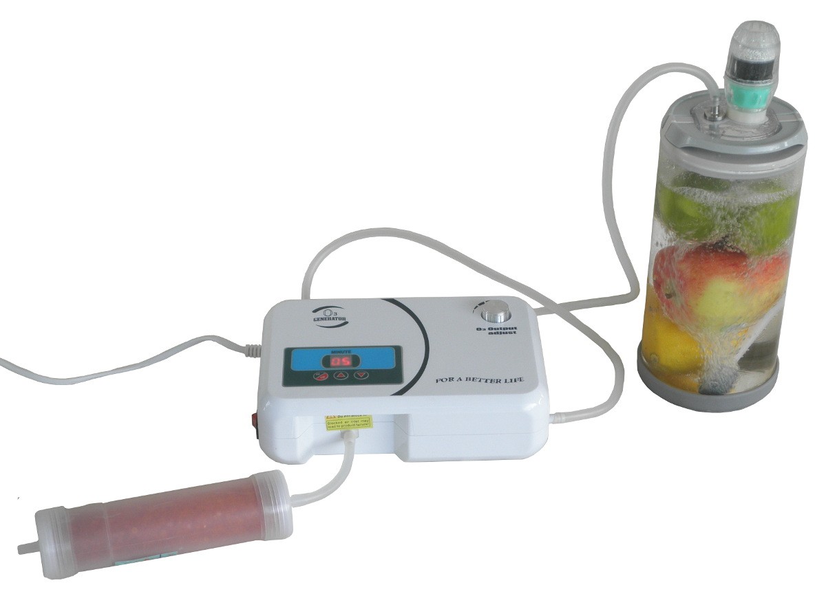 Treat fruit with Ozone using the Ozone Chamber and Ozone Generator