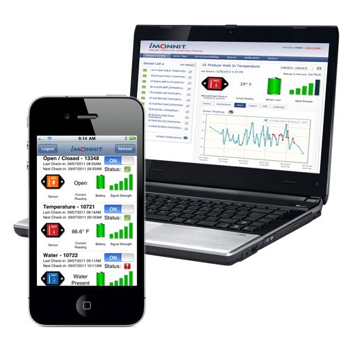 Online portal for wireless ozone detection