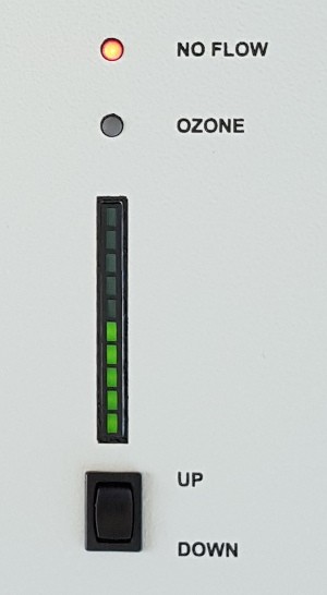 ozone generator output selector