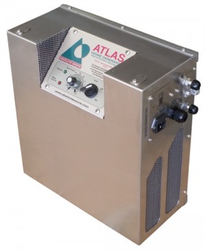 Ozone generator for groundwater remediation