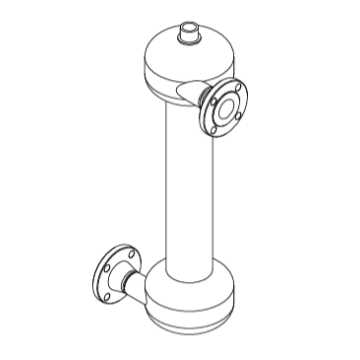 Degas Separator - 2 Inch