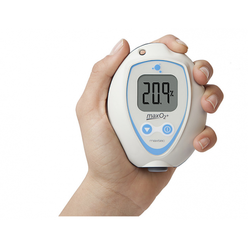 Maxtec O2 meter is handheld Maxtec O2 meter is handheld
