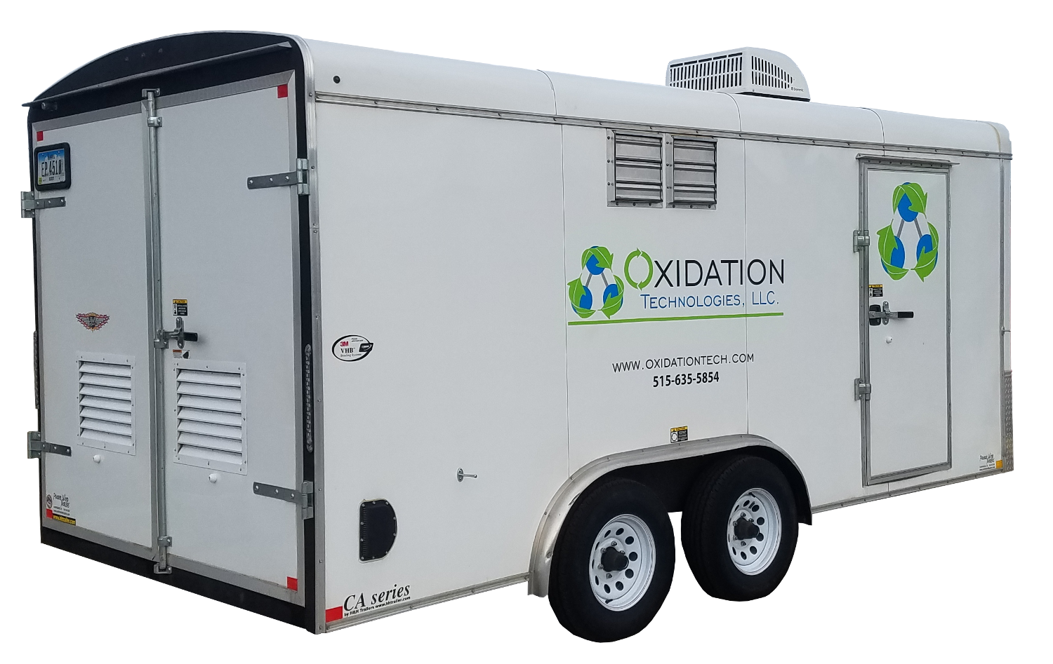 ORT Ozone Remediation Trailer