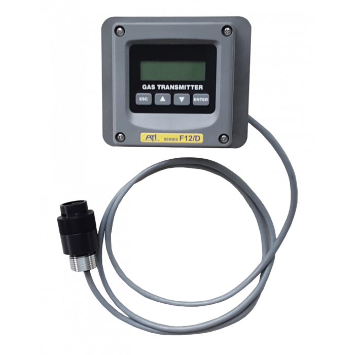 F12-D Gas Monitor with Sensor Holder & 6ft Cable F12-D Gas Monitor with Sensor Holder & 6ft Cable