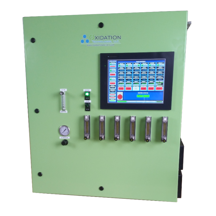 Ozone ground water remediation system Ozone ground water remediation system