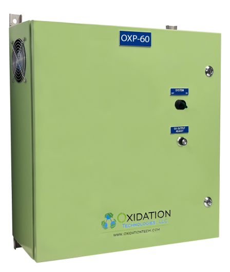 OXP-60 ozone generator
60 g/hr ozone production from oxygen in a rugged configuration