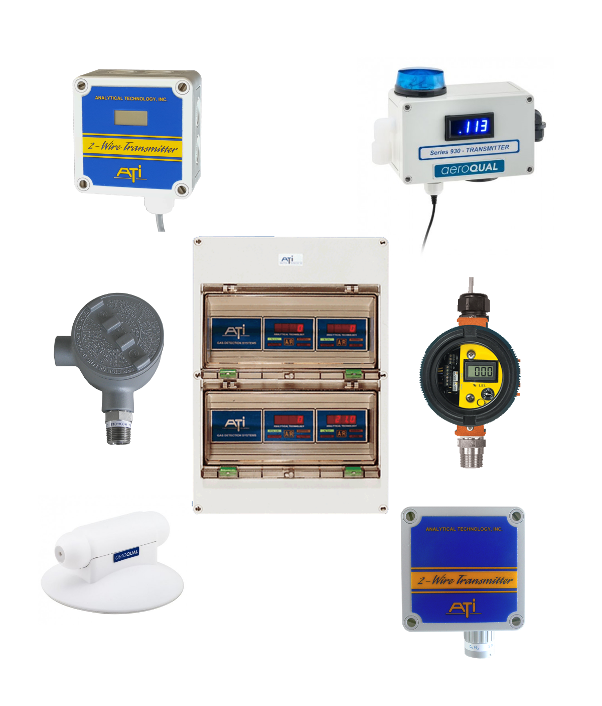 B14 with a variety of sensor types that can be connected up to 10,000 feet away from the B14.