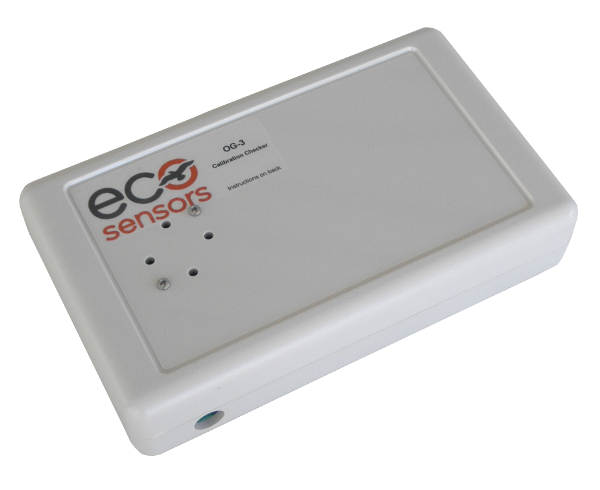 OG-3 Ozone calibration checker for accurate bump testing ozone monitors