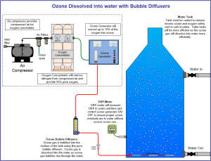 ozone bubble diffuser